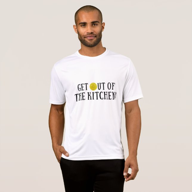 Pickleball - die Leistungs-Sport-T - Shirt der (Vorne ganz)