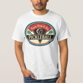Pickleball Dink & Ace Team Player T-Shirt
