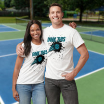 Pickleball Dink dieses Pickleball, schlug lustig