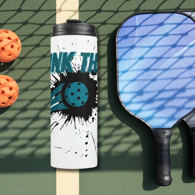 Pickleball Dink dieses Pickleball, schlug lustig Thermosbecher (Von Creator hochgeladen)