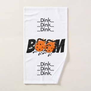 Pickleball Dink Dink Boom Orange Bombes