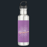 Pickleball Dinking is My Superpower Funny Gift Edelstahlflasche<br><div class="desc">This funny "Dinking is my Superpower" Pickleball water bottle is a fun and unique product perfect for any pickleball player! It features a colorful design with the phrase "Dinking is my Superpower" written in a fun bold font. This water bottle makes a great gift for any pickleball enthusiast or is...</div>
