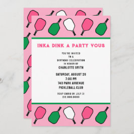 Pickleball Einladung