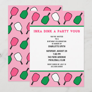 Pickleball Einladung