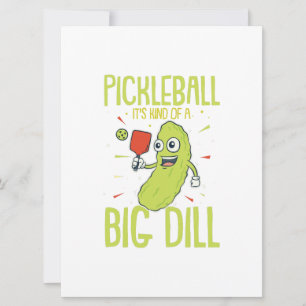 Pickleball Es ist eine Art Dill-Spaß-Pun-Geschenk Save The Date