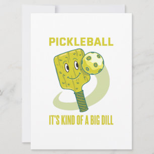 Pickleball Es ist eine Art Dill-Spaß-Pun-Geschenk Save The Date