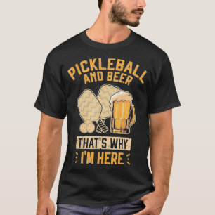 Pickleball et Beer Classic TShirt
