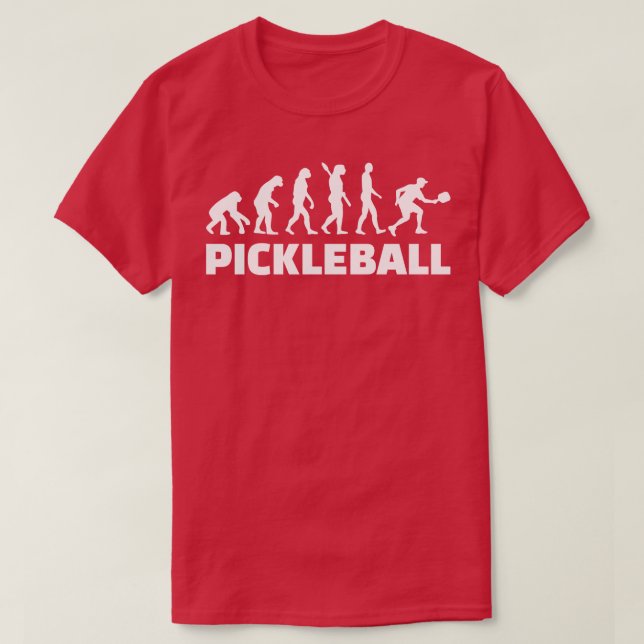 Pickleball Evolution 1 T-Shirt (Design vorne)