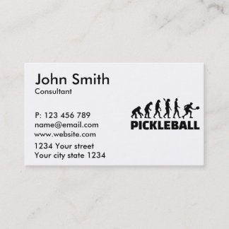 Pickleball-Evolution Visitenkarte