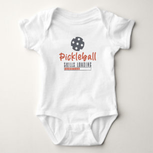Pickleball-Fähigkeiten werden geladen - Pickleball Baby Strampler