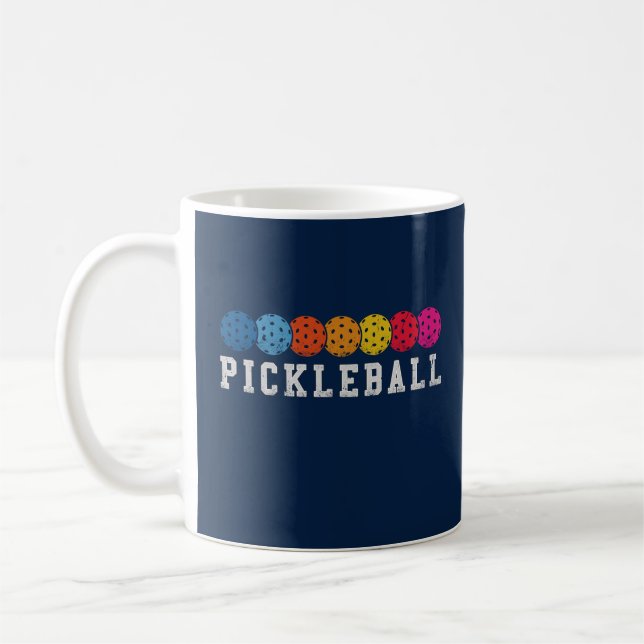 Pickleball Fan Bestes Geschenk für Sport Lover Kaffeetasse (Links)