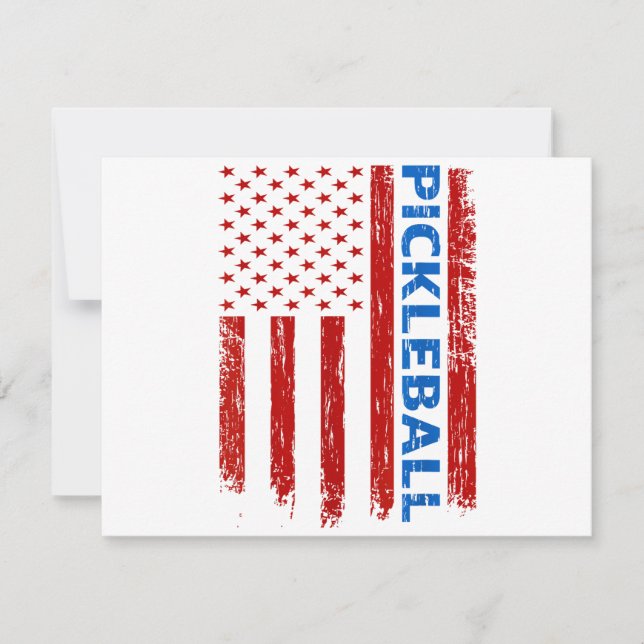 Pickleball Flag - Paddleball Pickleball Am (Vorderseite)