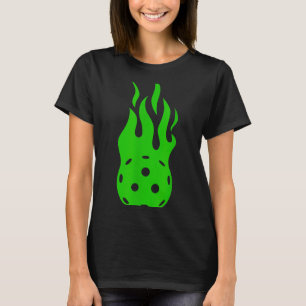 Pickleball-Flamme - Paddleball-Tennis-Pickleballer T-Shirt