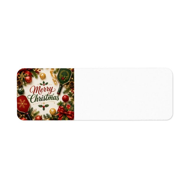 Pickleball Frohe Weihnachten  (Vorne)