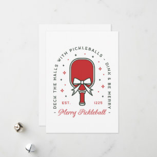 Pickleball frohe Weihnachten lustige Wortspiele äs