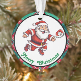 Pickleball Frohe Weihnachten Ornament
