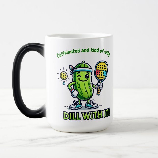 Pickleball Funny Coffee Mug Drinkware Kitchen (Gauche)