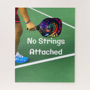 Pickleball Funny No Strings angefügt