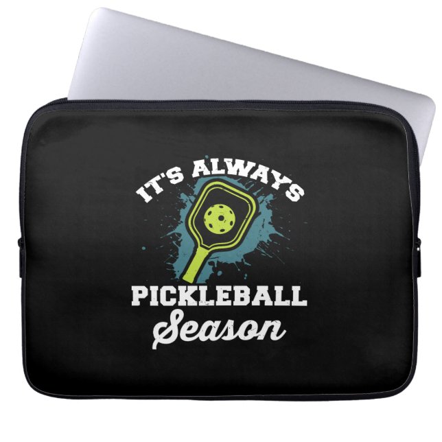 Pickleball Funny Pickleball Geschenke Laptopschutzhülle (Vorderseite)
