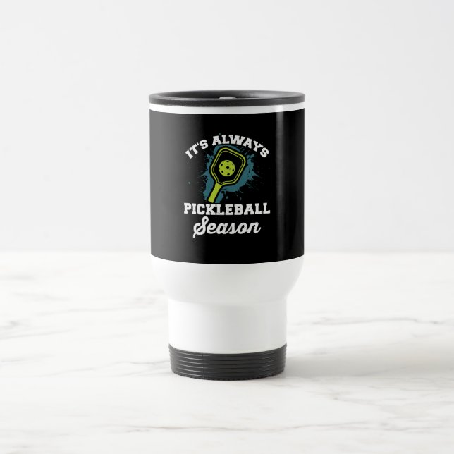 Pickleball Funny Pickleball Geschenke Reisebecher (Mittel)