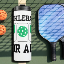 Pickleball für alle Paddels und Ball Green