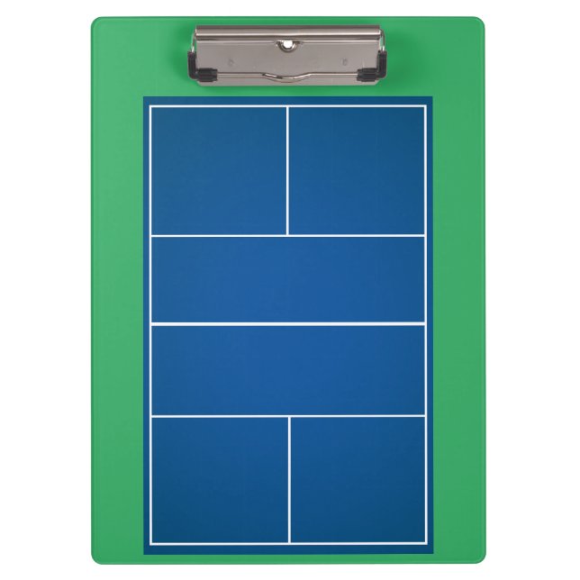 Pickleball für Trainer und Spieler Klemmbrett (Vorderseite)
