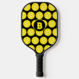 Pickleball, gelb, Personalisiert Pickleball Schläger
