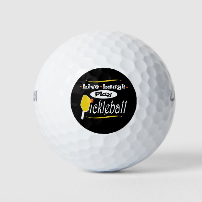 Pickleball-Geschenk Live-Laute Spielen Pickle Ball (Vorderseite)