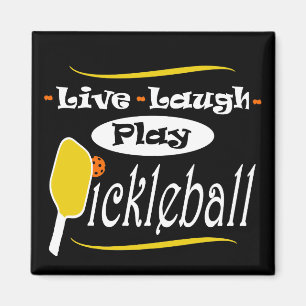 Pickleball-Geschenk Live-Laute Spielen Pickle Ball Magnet