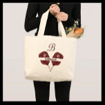 Pickleball Glam Glit Custom Monogram Name Jumbo Stoffbeutel<br><div class="desc">Pickleball Gal Lieben ein wenig Glamour in ihrem Leben und Sie wissen,  wer wirklich genießen würde diese großartige,  geschmackvoll erledigt,  tote Tasche als Geschenk. Spezielles Monogramm und Vorname. Alle Design-Fragen,  senden Sie einfach eine E-Mail an charmdesignstudio@rcn.com und wir freuen uns,  Ihnen zu helfen.</div>