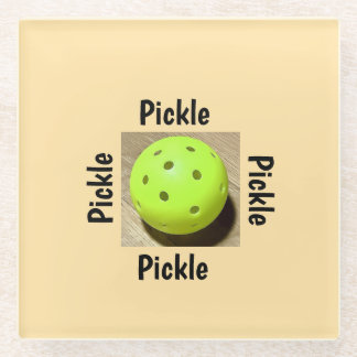 Pickleball  glasuntersetzer