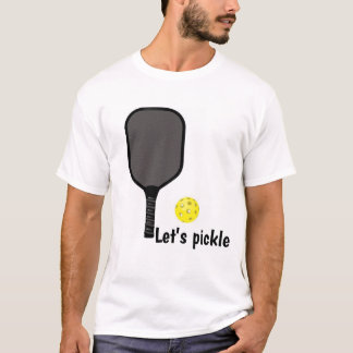 Pickleball Grafik T-Shirt