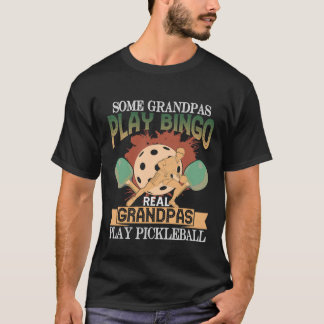 Pickleball Grandpa Shirt Großvater Funny Quotes