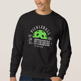 Pickleball Green für Pickleball-Spieler in St Pete Sweatshirt