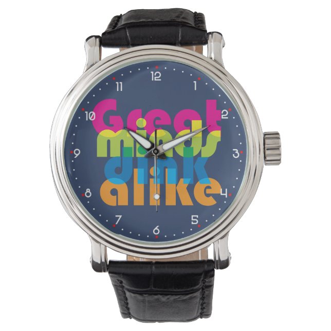 Pickleball Große Geister versinken gleich Armbanduhr (Vorderseite)