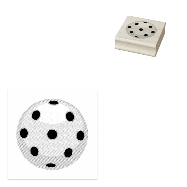 Pickleball Gummistempel (Stempel)