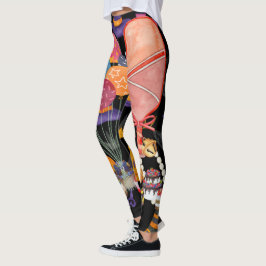 Pickleball-Halloween-Party Leggings
