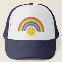 Pickleball Hat: Regenbogen
