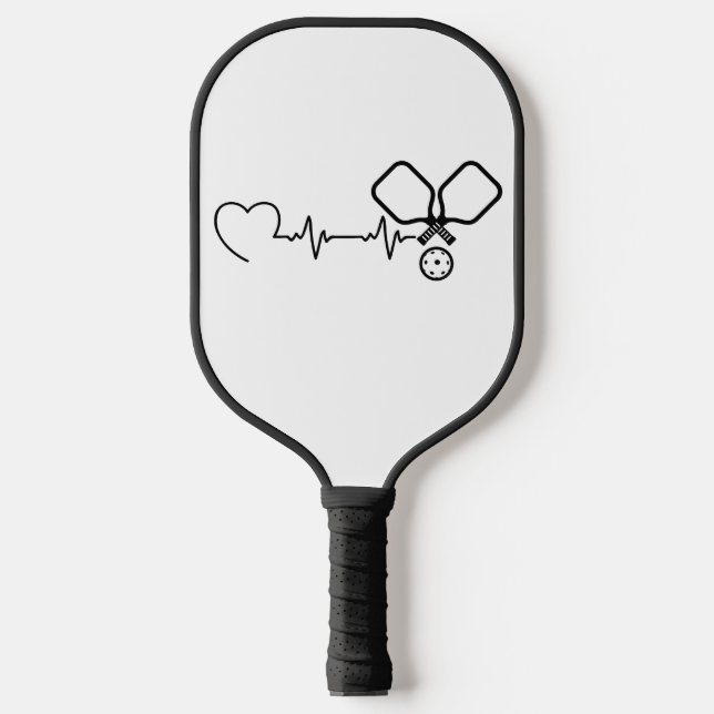 Pickleball Heartbeat-Paddel Schläger (Vorderseite)