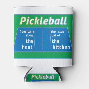 Pickleball Hefe Grün/Blau Küche Dosenkühler