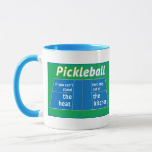 Pickleball Hefe Küche Tasse