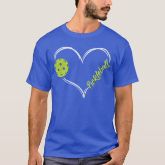 Pickleball Herz Liebe Pickle Ball Spieler Sport Fr T-Shirt