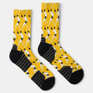 Pickleball-Hochleistungs-Sport-Crew Socken