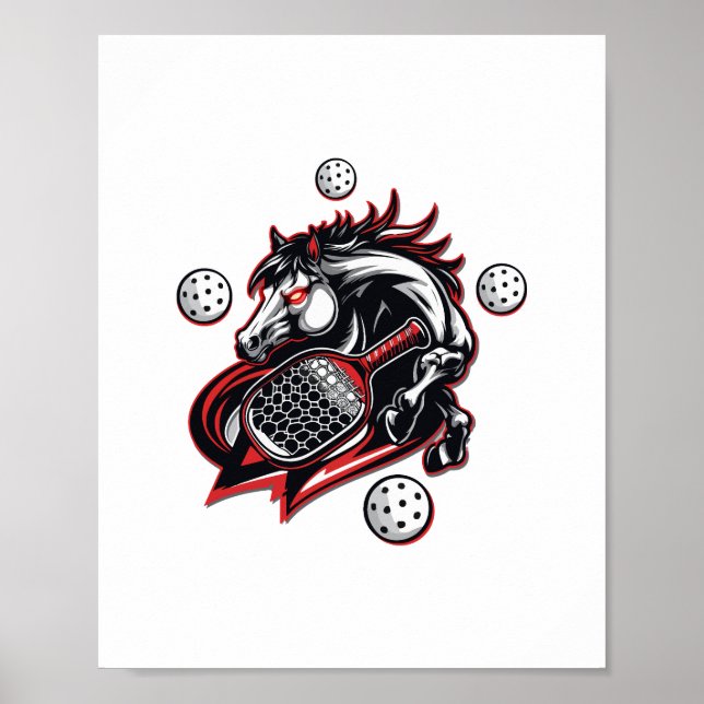 Pickleball Horover Poster (Vorne)