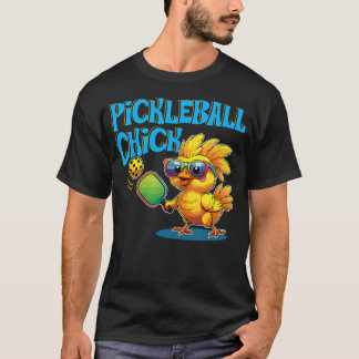 Pickleball Huhn - Lustiger Süßer Spieler Für Fraue T-Shirt