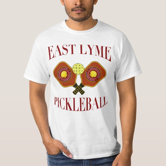 Pickleball Huhn T-Shirt (Vorderseite)