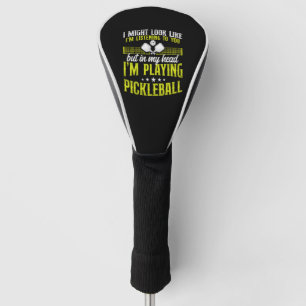 Pickleball, ich könnte aussehen, als wäre ich golf headcover
