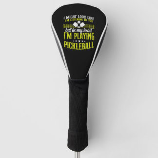Pickleball, ich könnte aussehen, als wäre ich golf headcover