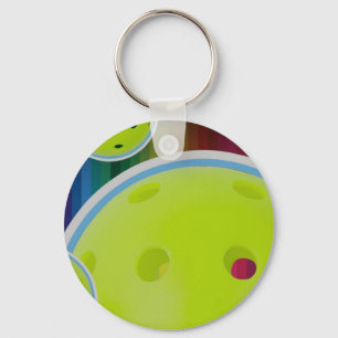 Pickleball individuell anpassen Pickle Ball Fun Schlüsselanhänger