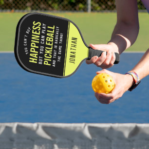 Pickleball ist Glück Funny Pickleball Schläger
